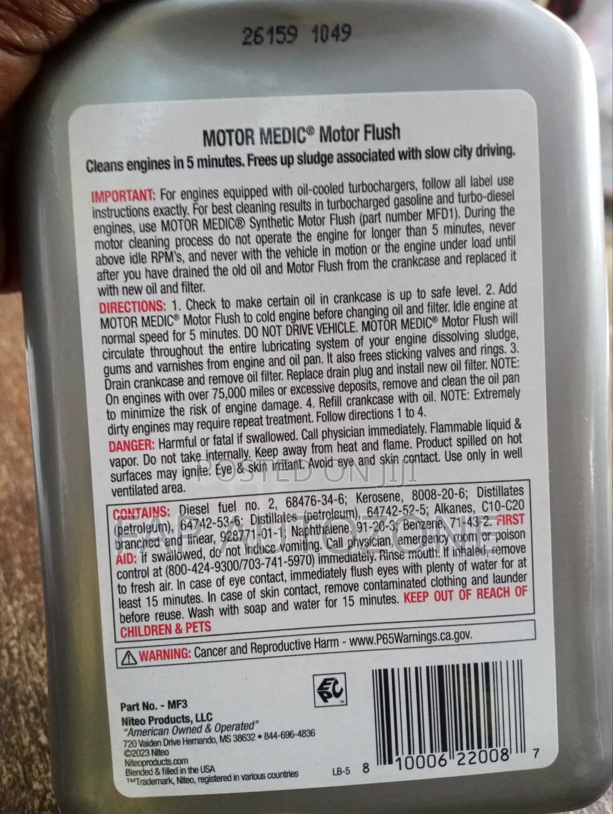 Genuine Motor Medic Motor Flush / Engine Flush for All Cars From USA