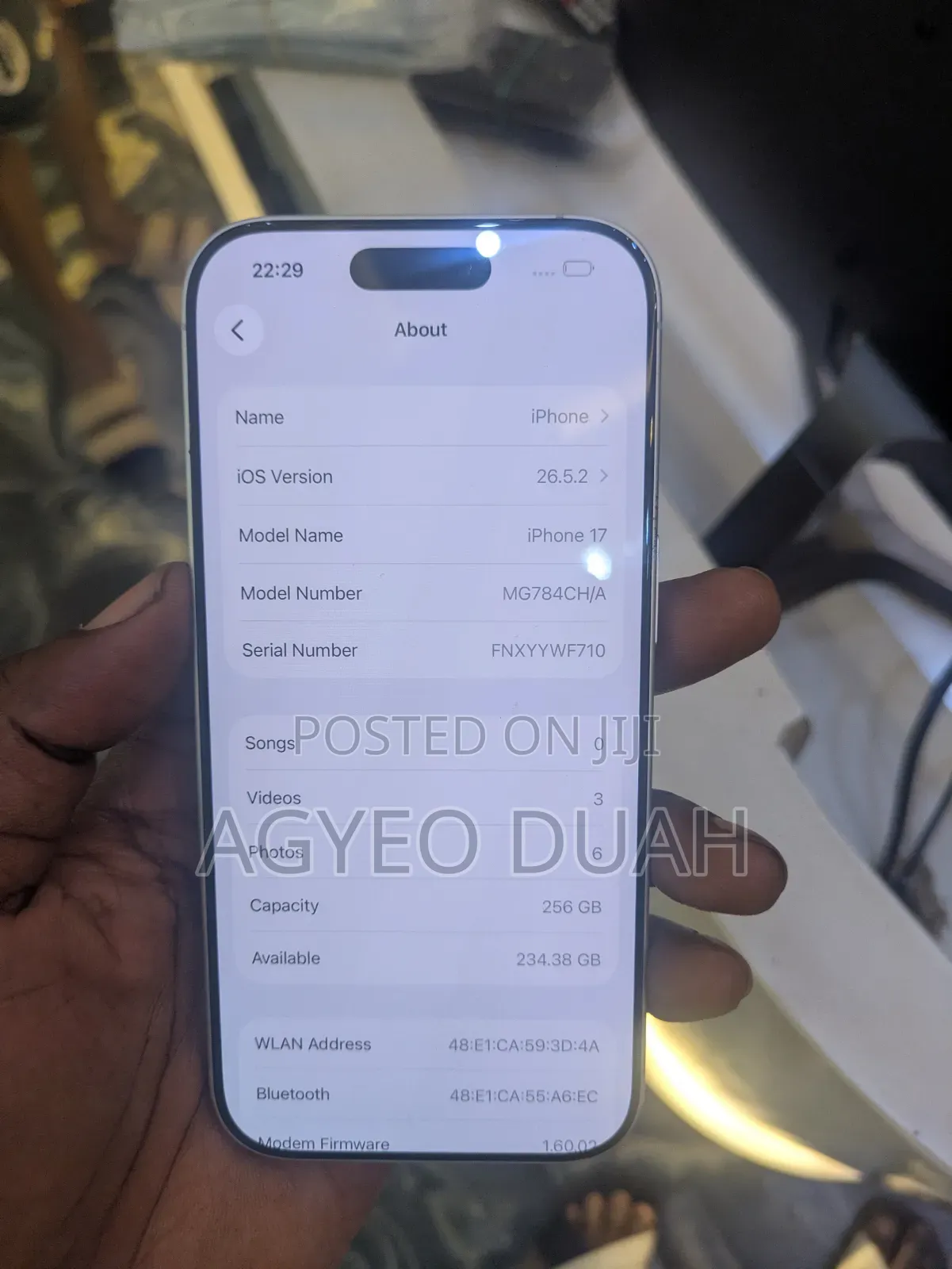 New Samsung Galaxy A17 128 GB Blue