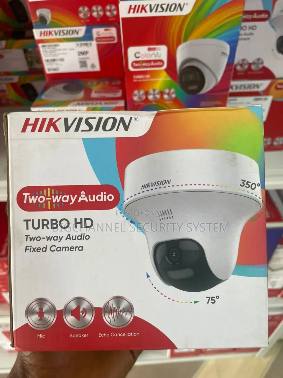 Hikvision 2mp 2way Audio Pt Camera Ds-2ce70dot-PTLTS