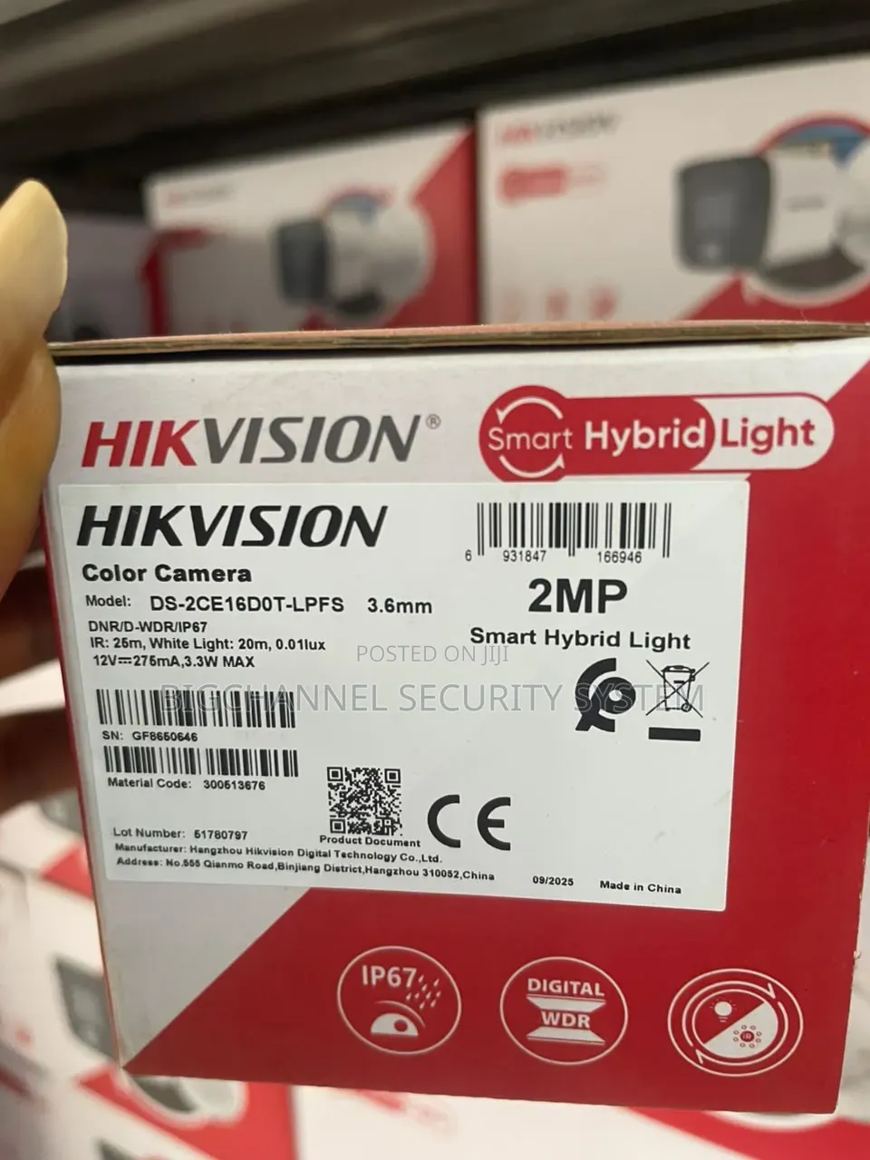 Hikvision 2mp Smart Hybrid Light Outdoor Camera