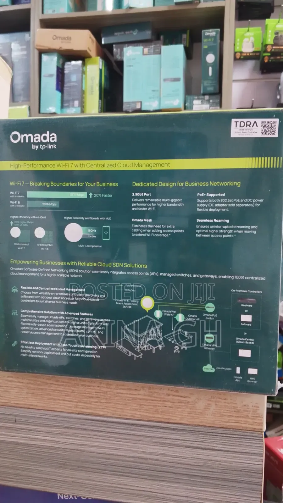 Tp Link Omada Wifi 7 BE3600 Ceiling Mount Access Point/Eap 723