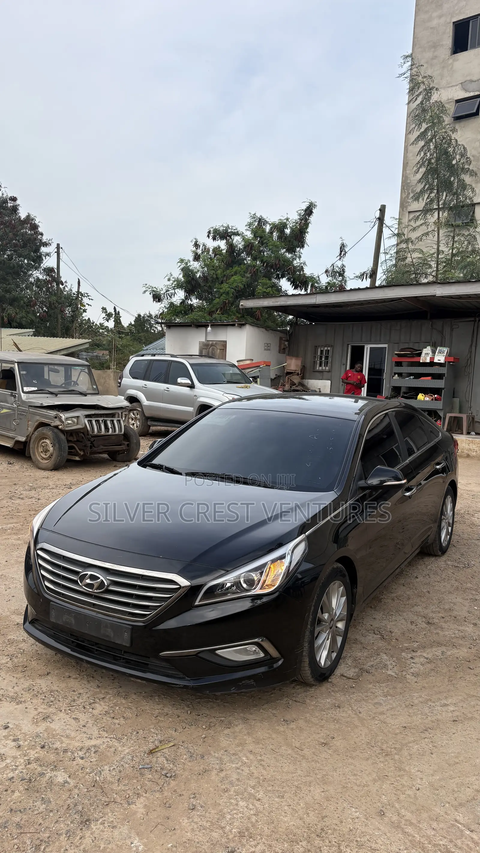 Hyundai Sonata Limited 4dr Sedan (2.4L 4cyl 6A) 2015 Black