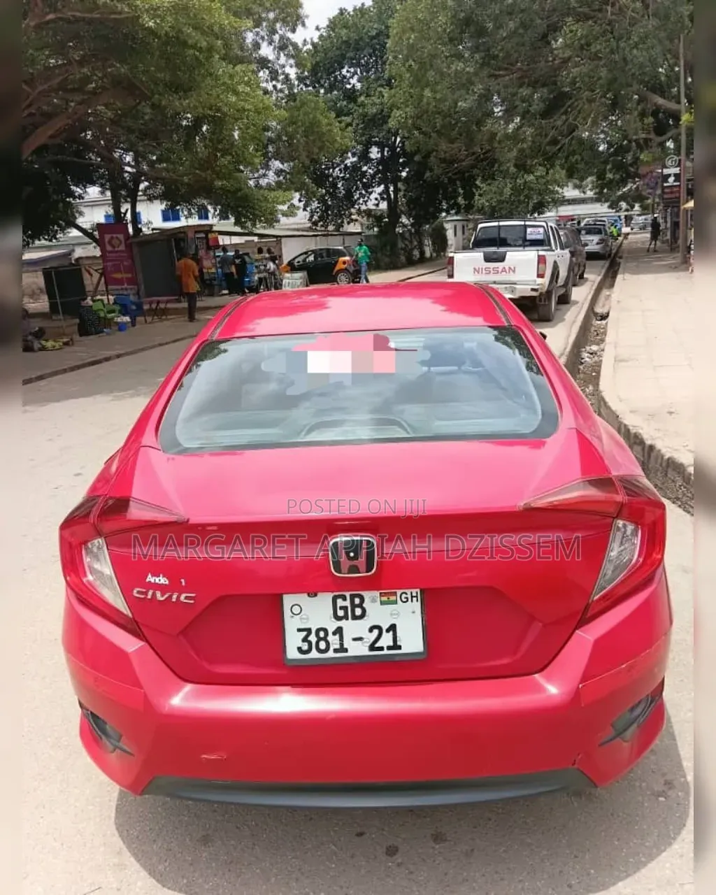 Honda Civic 2016 Red