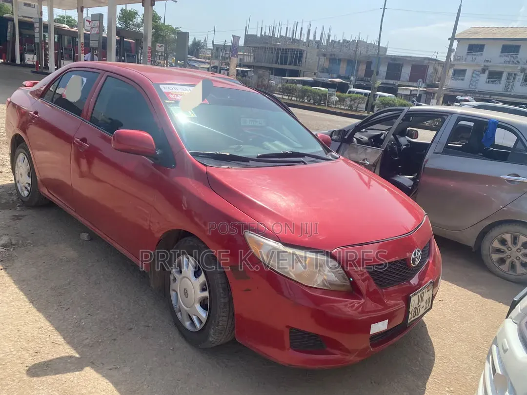 Toyota Yaris 2010 Red
