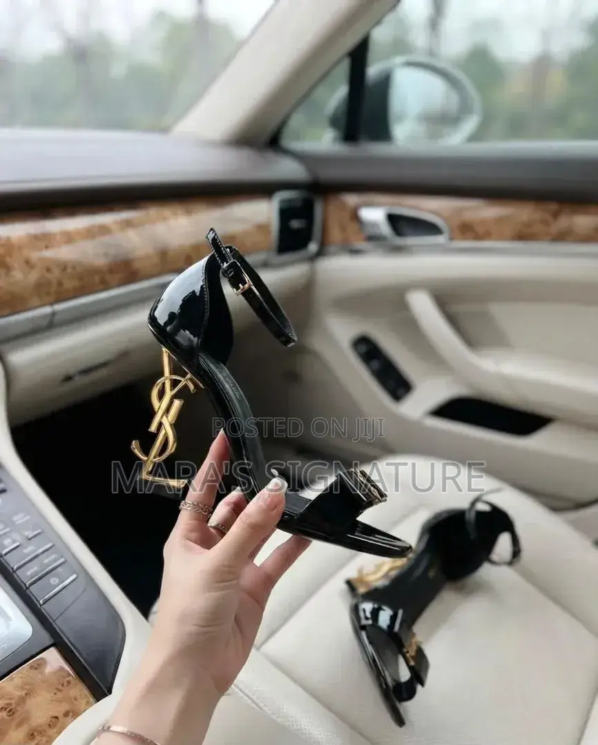 YSL Saint Laurent Heel Sandal