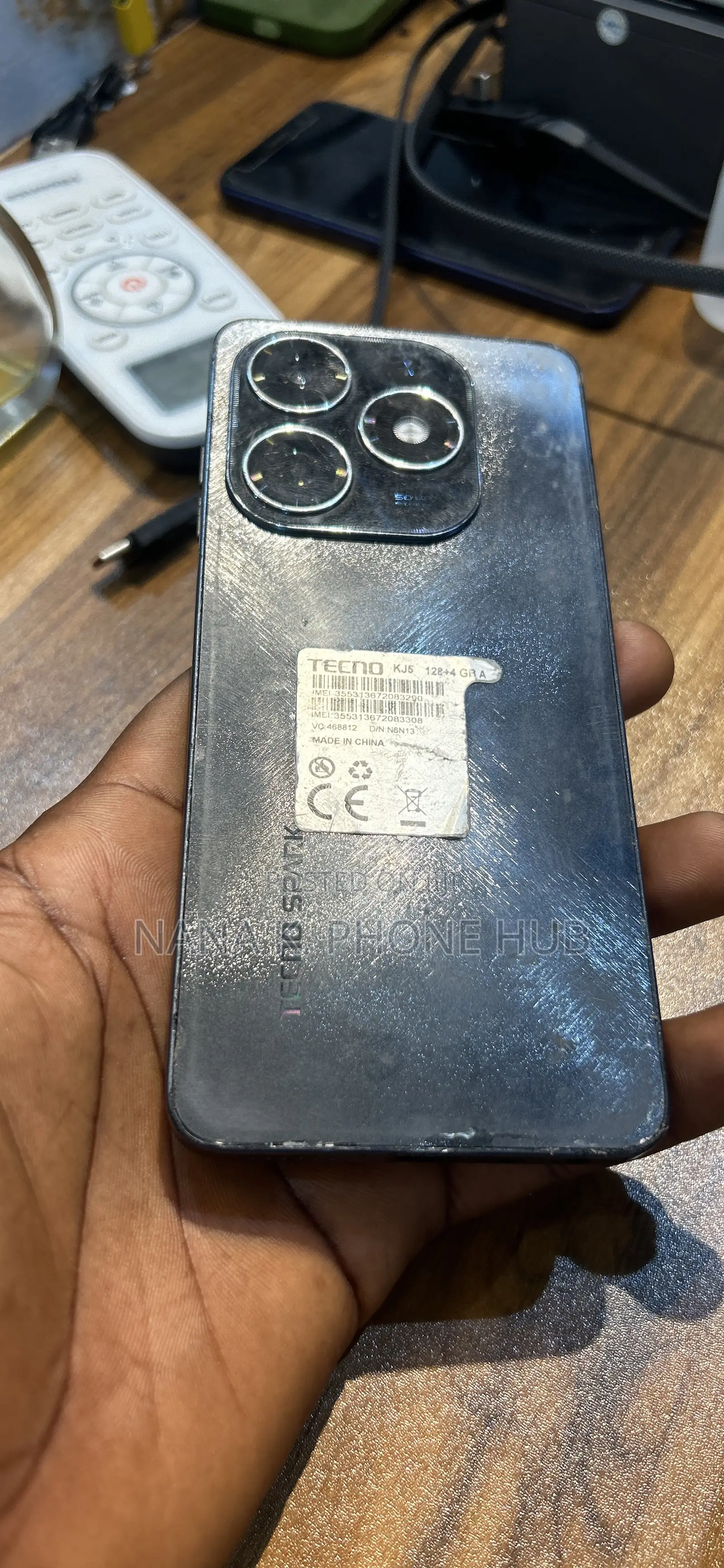 Tecno Spark 20 128 GB Black