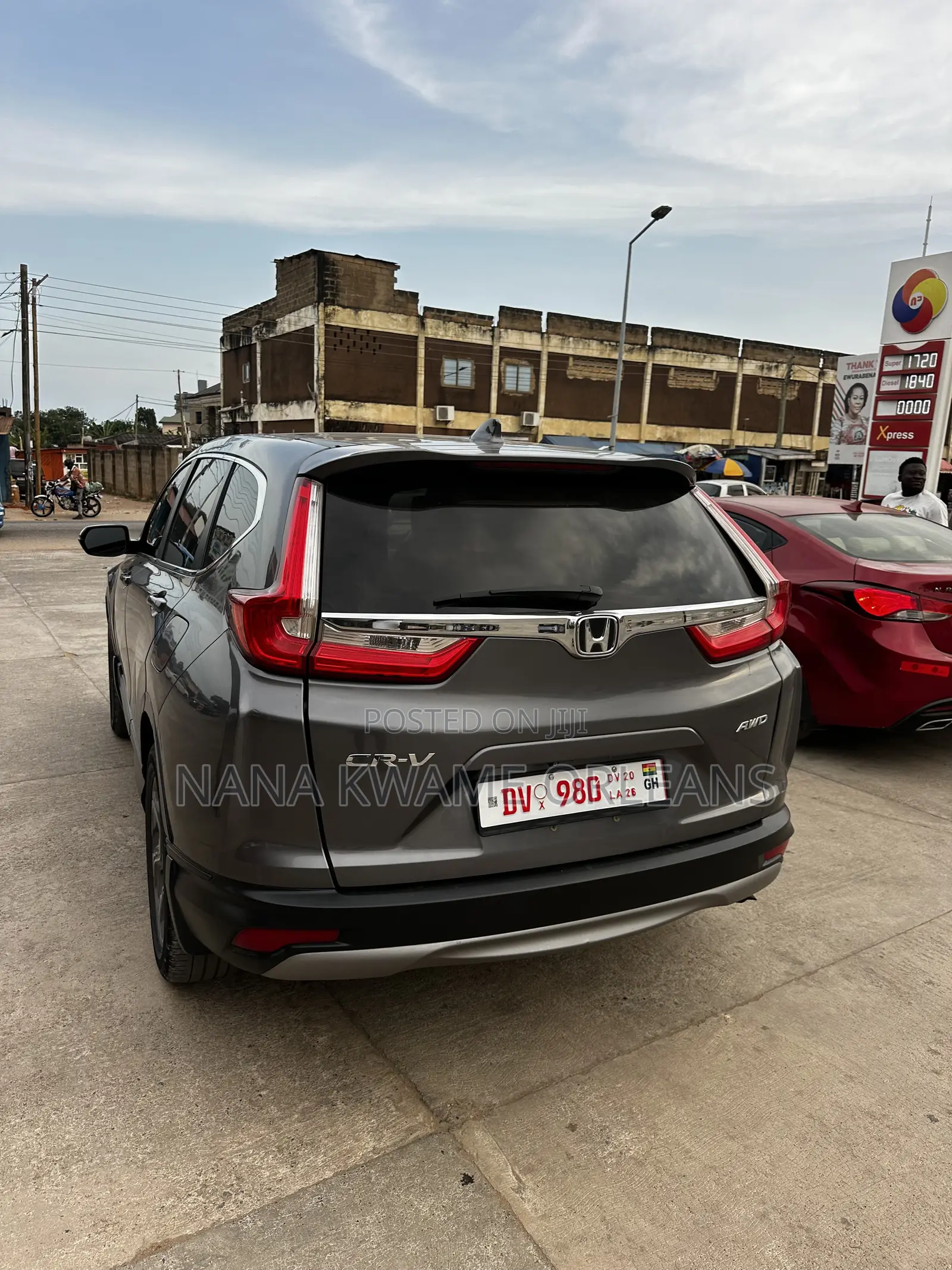 Honda CR-V EX-L AWD 2018 Gray