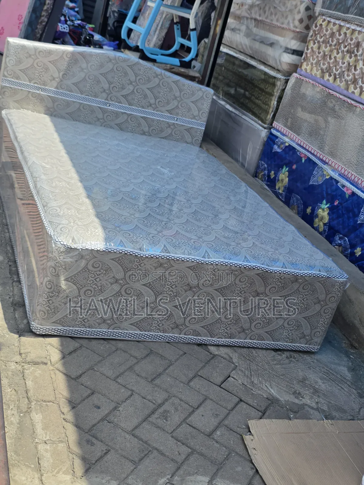 Double Bed With Built in Mattress