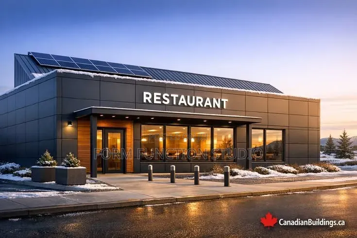 Restaurant Building Plan 10