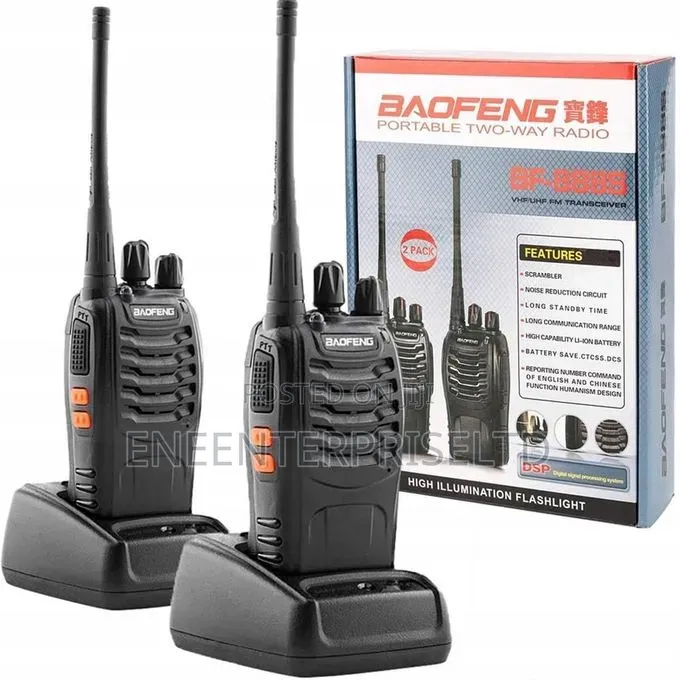 Baofeng Walkie Talkie Long Range Rechargeable Professional