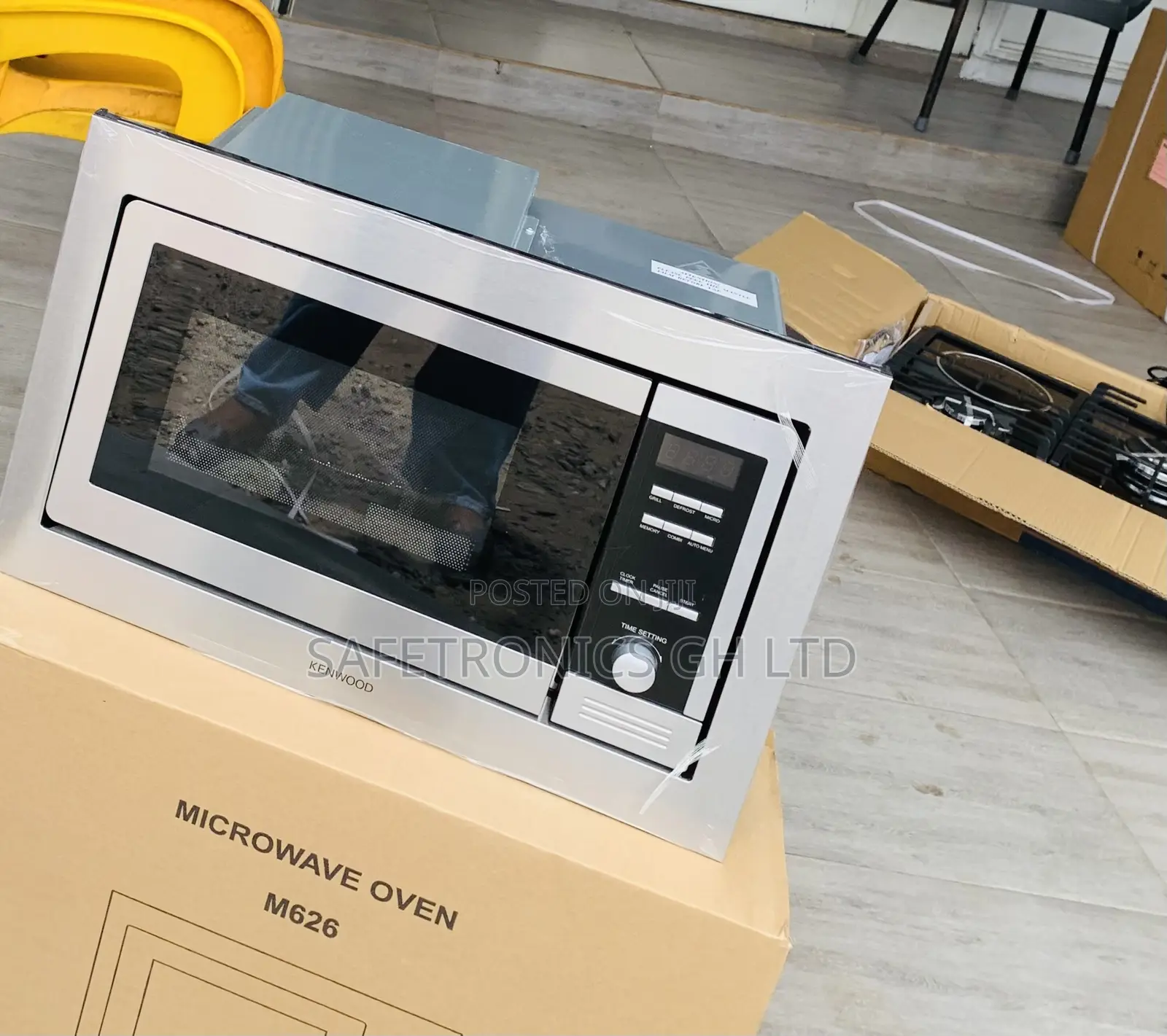Newly Virtual Sliver Kenwood Inbuilt Microwave