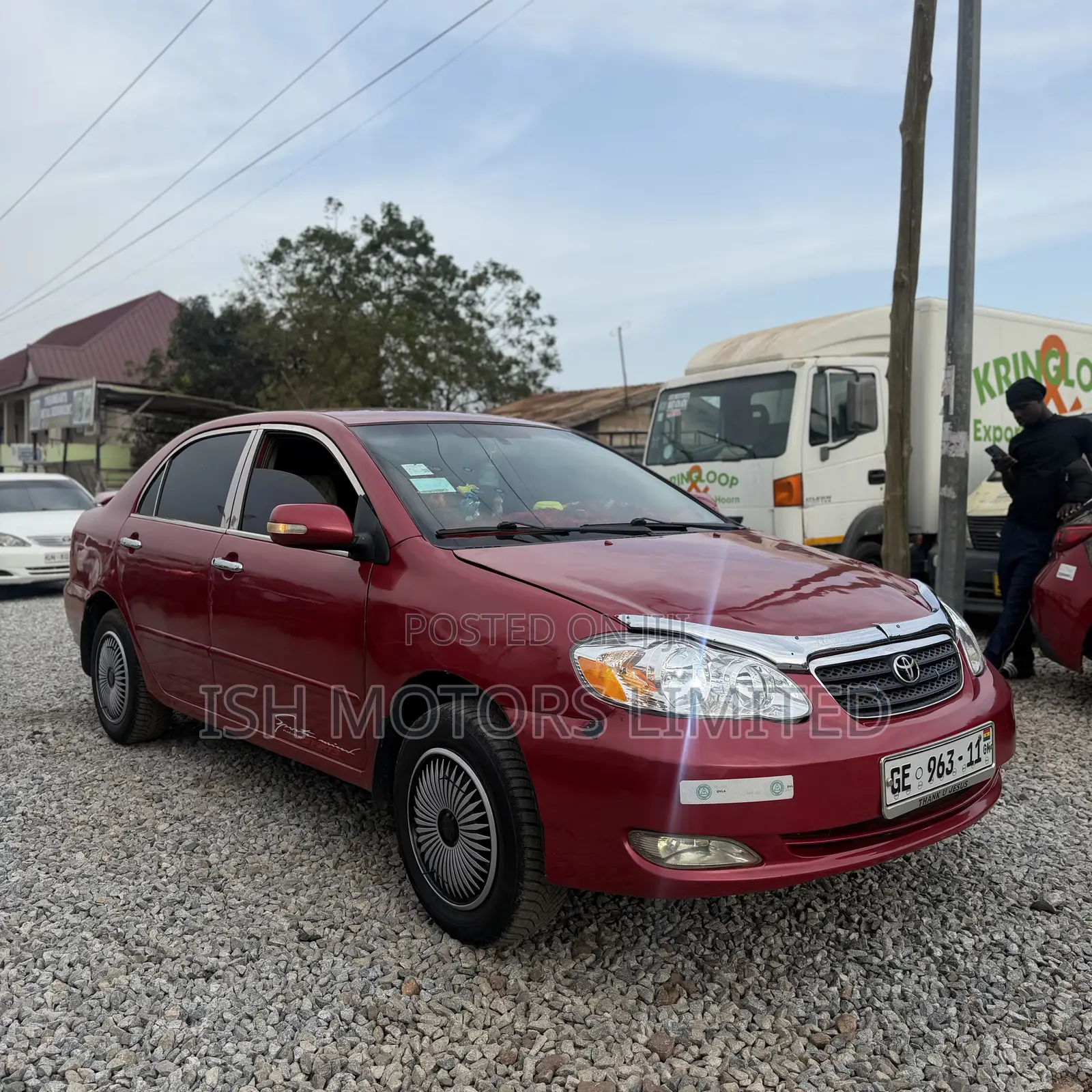 Toyota Corolla LE 2007 Red