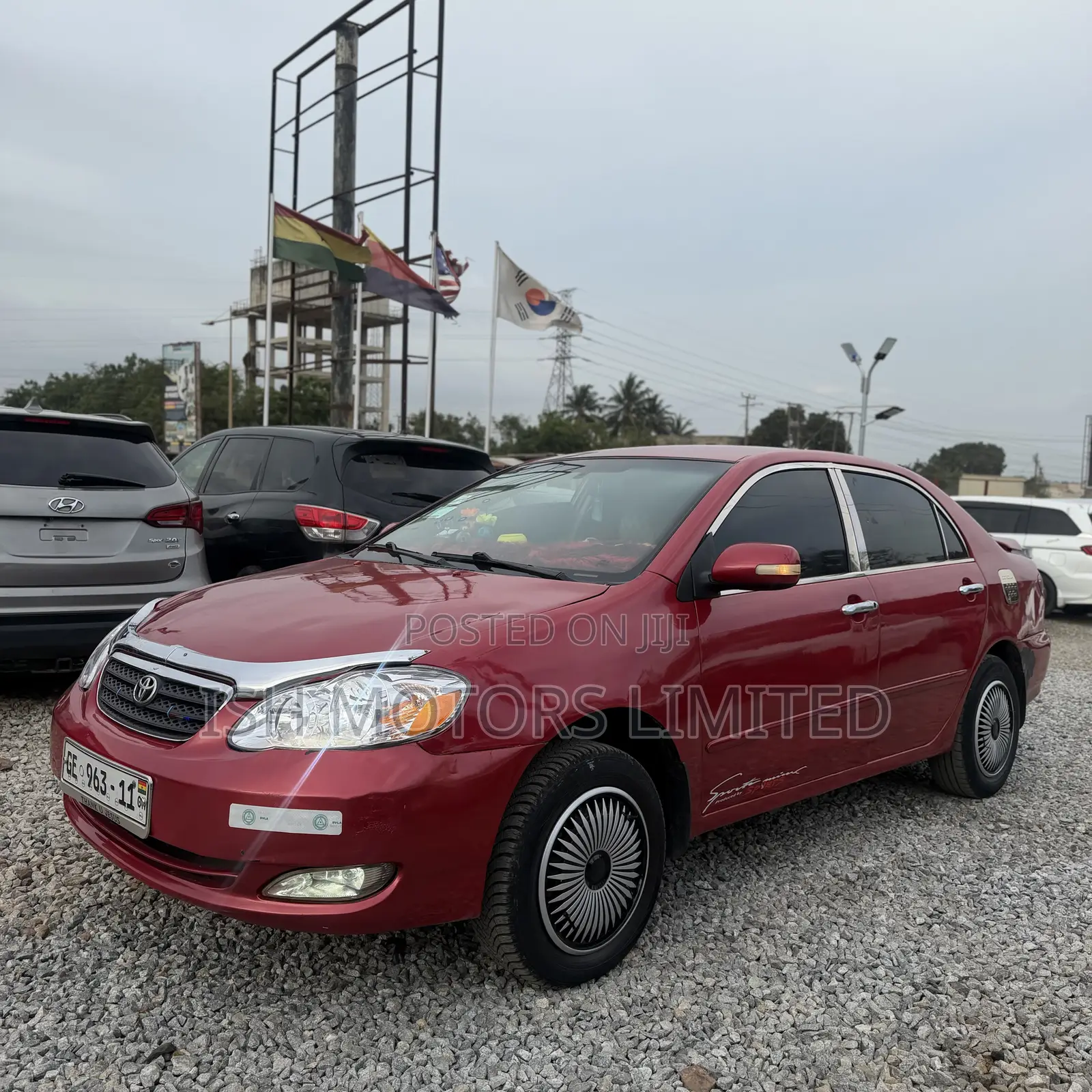 Toyota Corolla LE 2007 Red