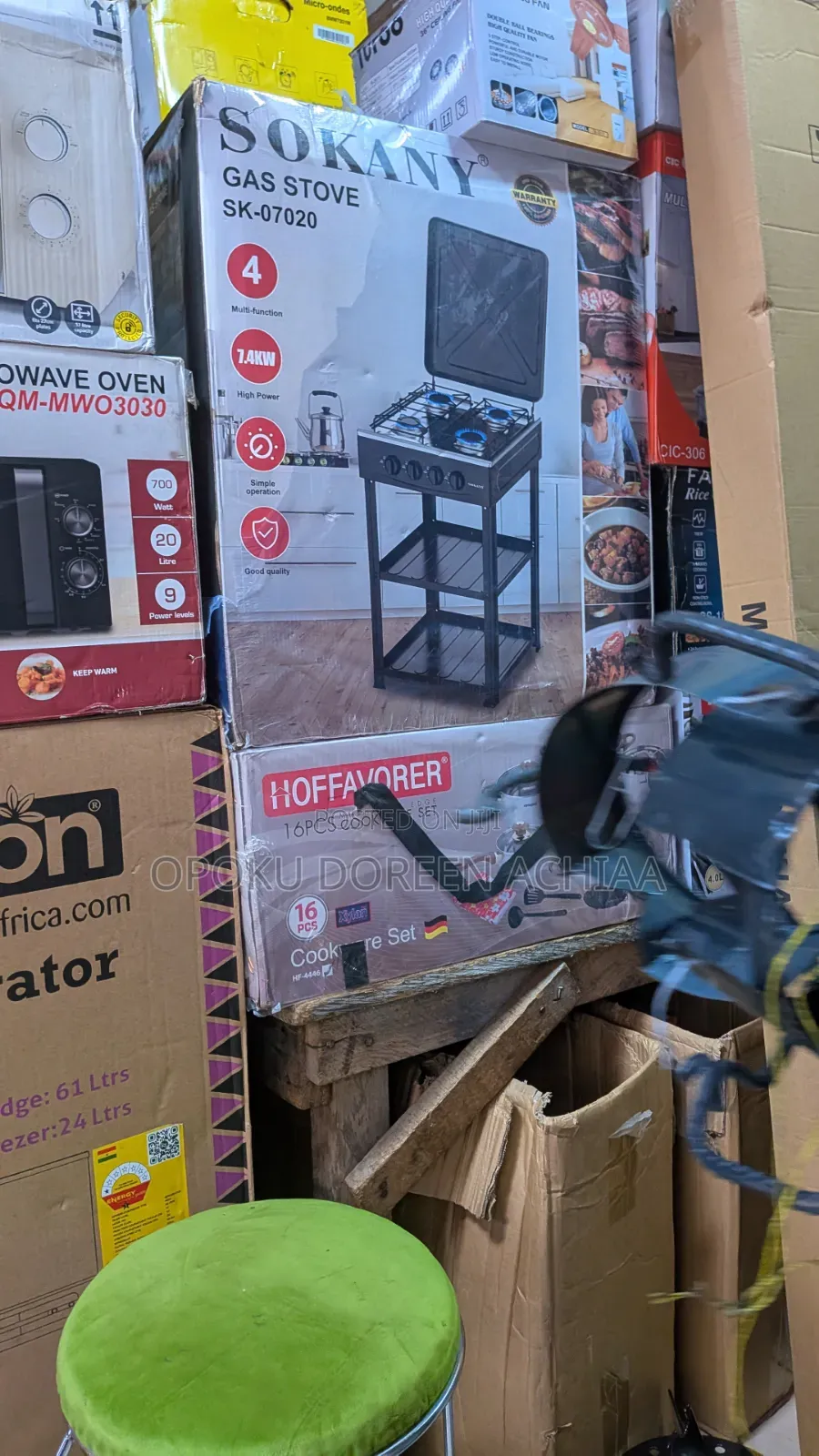 Gas Stove With Stand