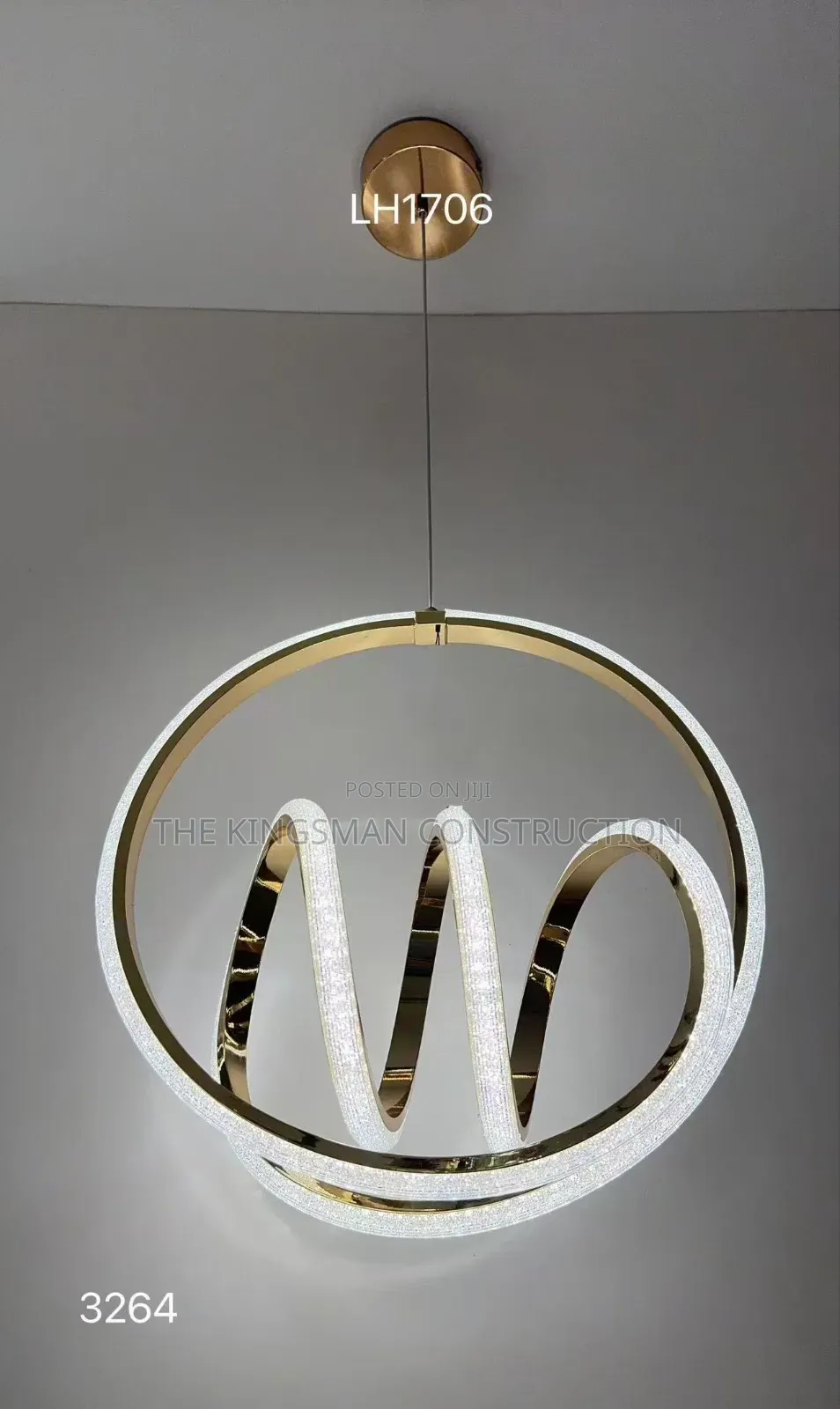 Elegant Infinity LED Pendant Light