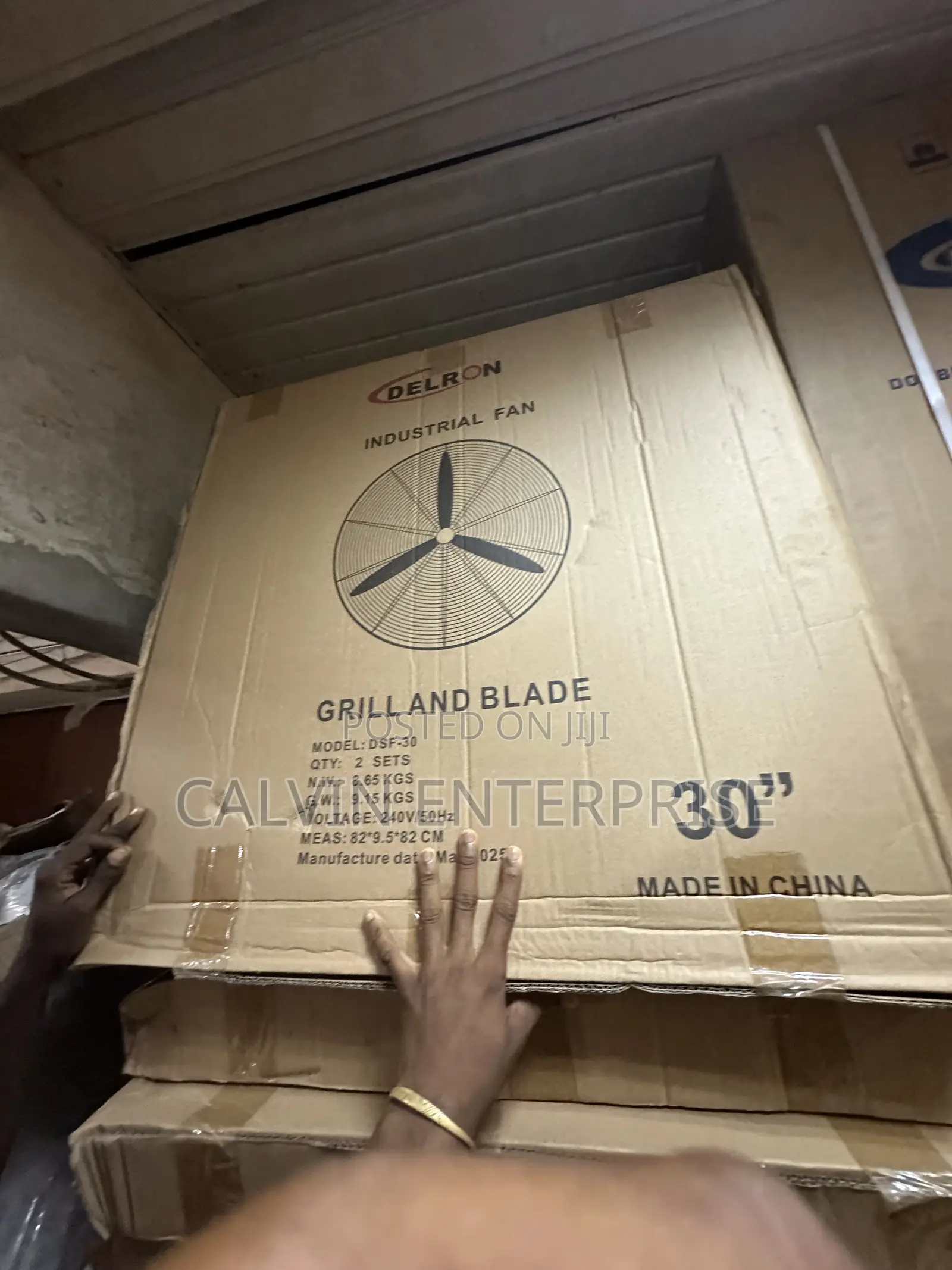 High Quality Delron 30inches Industrial Standing Fan