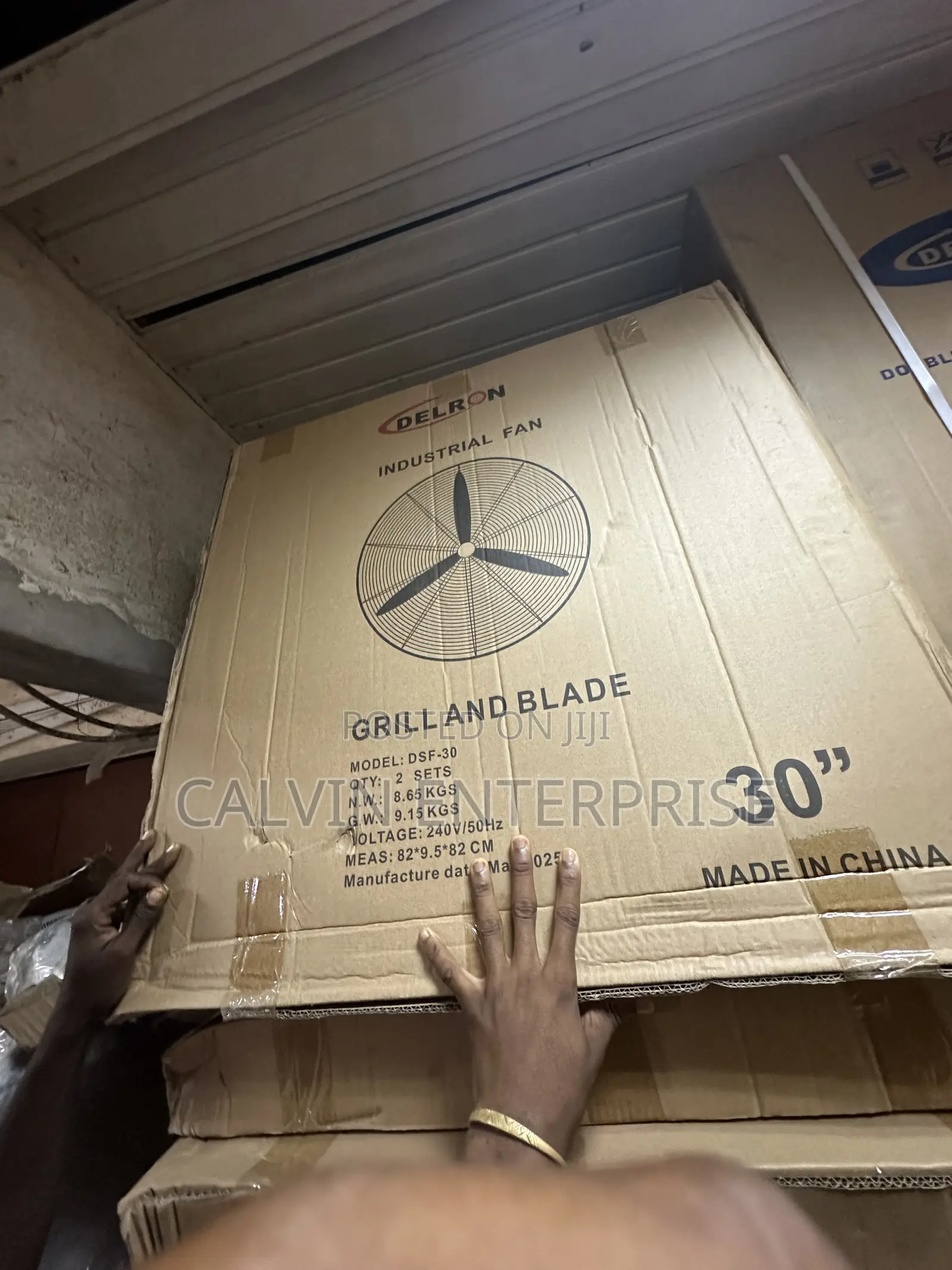 High Quality Delron 30inches Industrial Standing Fan