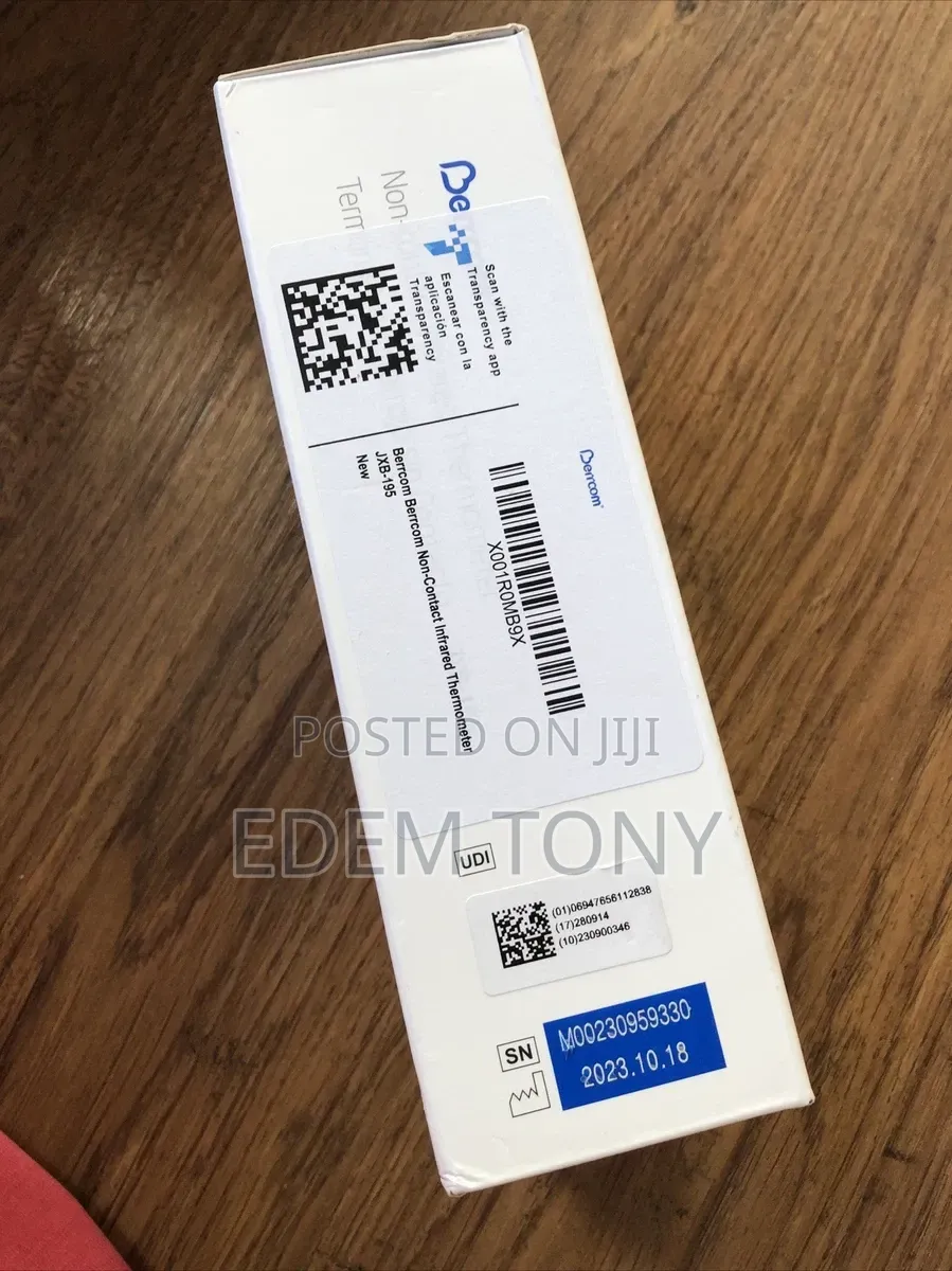 BERRCOM Contactless Digital Infrared Body Temperature Thermometer