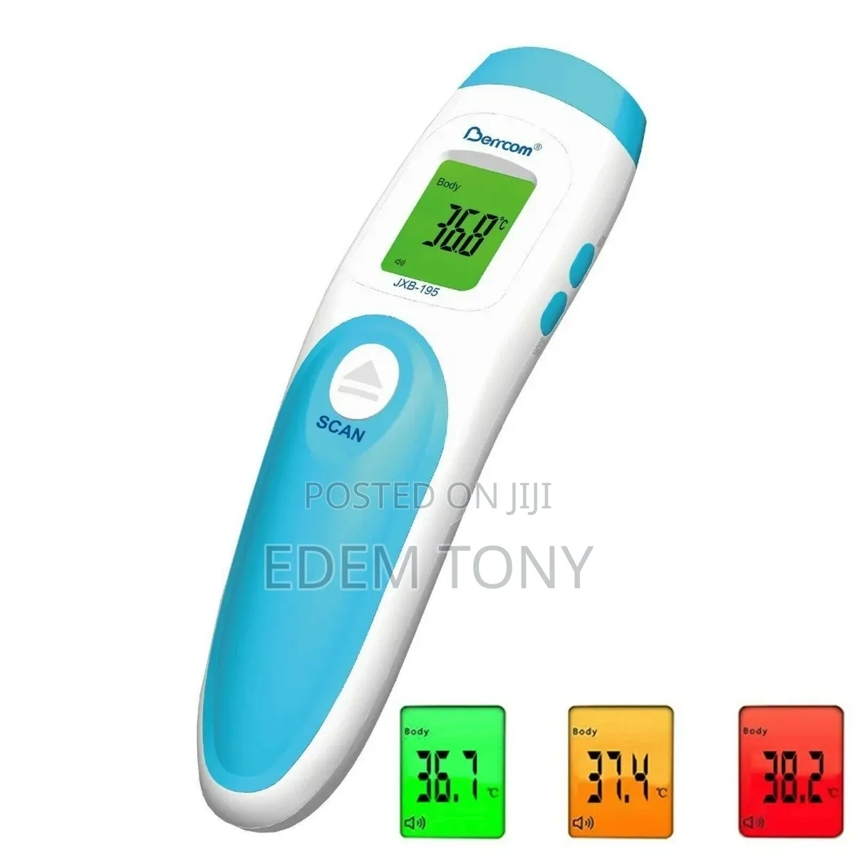 BERRCOM Contactless Digital Infrared Body Temperature Thermometer