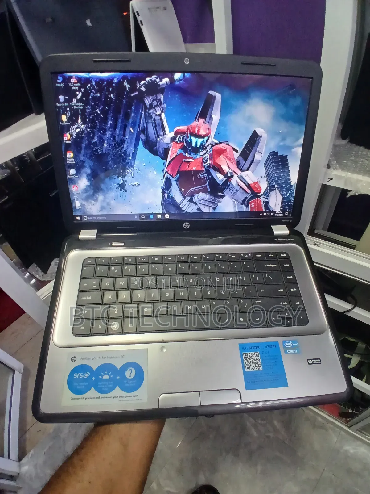 Laptop HP Pavilion G6 8GB Intel Core i3 SSHD (Hybrid) 640GB
