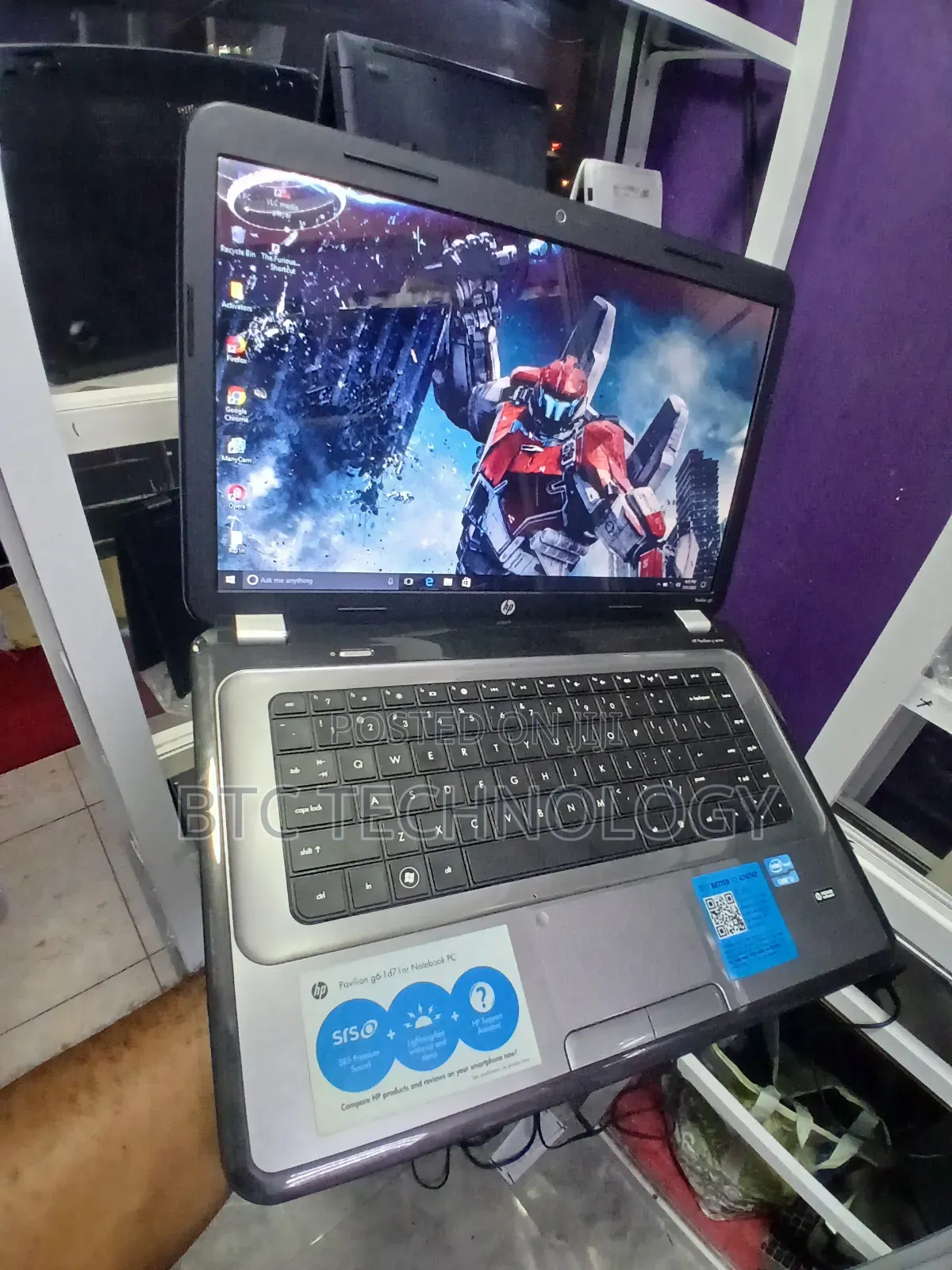 Laptop HP Pavilion G6 8GB Intel Core i3 SSHD (Hybrid) 640GB