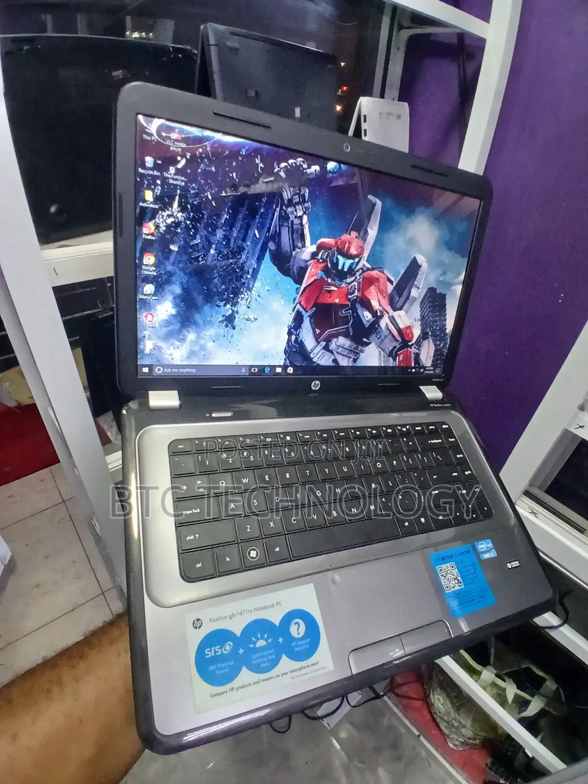 Laptop HP Pavilion G6 8GB Intel Core i3 SSHD (Hybrid) 640GB