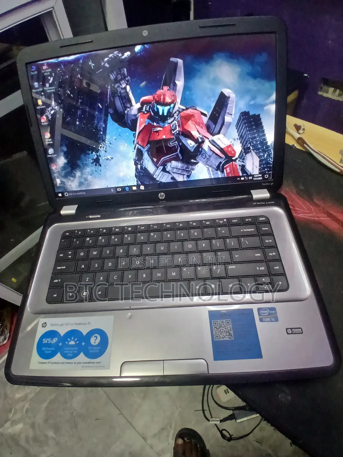 Laptop HP Pavilion G6 8GB Intel Core i3 SSHD (Hybrid) 640GB