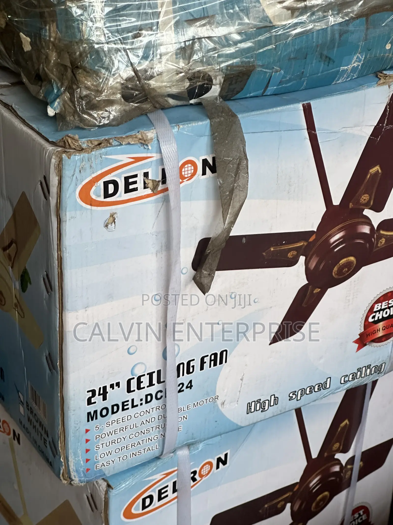 Delron Short Blade Calling Fans