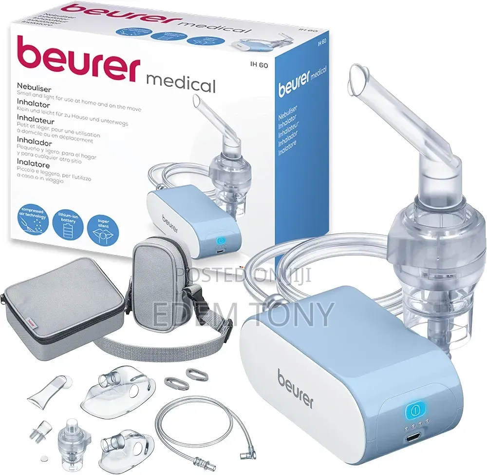 Beurer Portable Nebuliser -Relief Colds,Asthma & Respiratory Problems