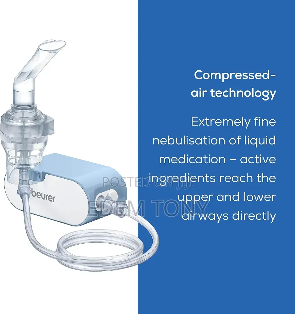 Beurer Portable Nebuliser -Relief Colds,Asthma & Respiratory Problems