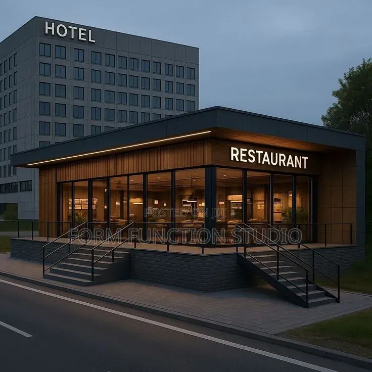 Restaurant Building Plan 13