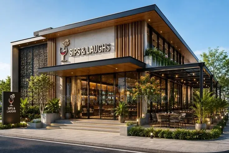 Restaurant Building Plan 17