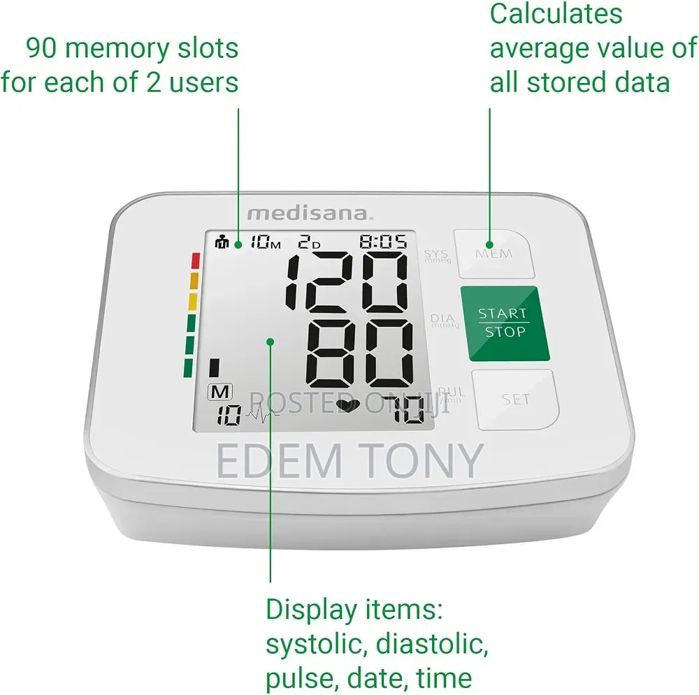 Medisana BU 512 Upper Arm Blood Pressure Monitor