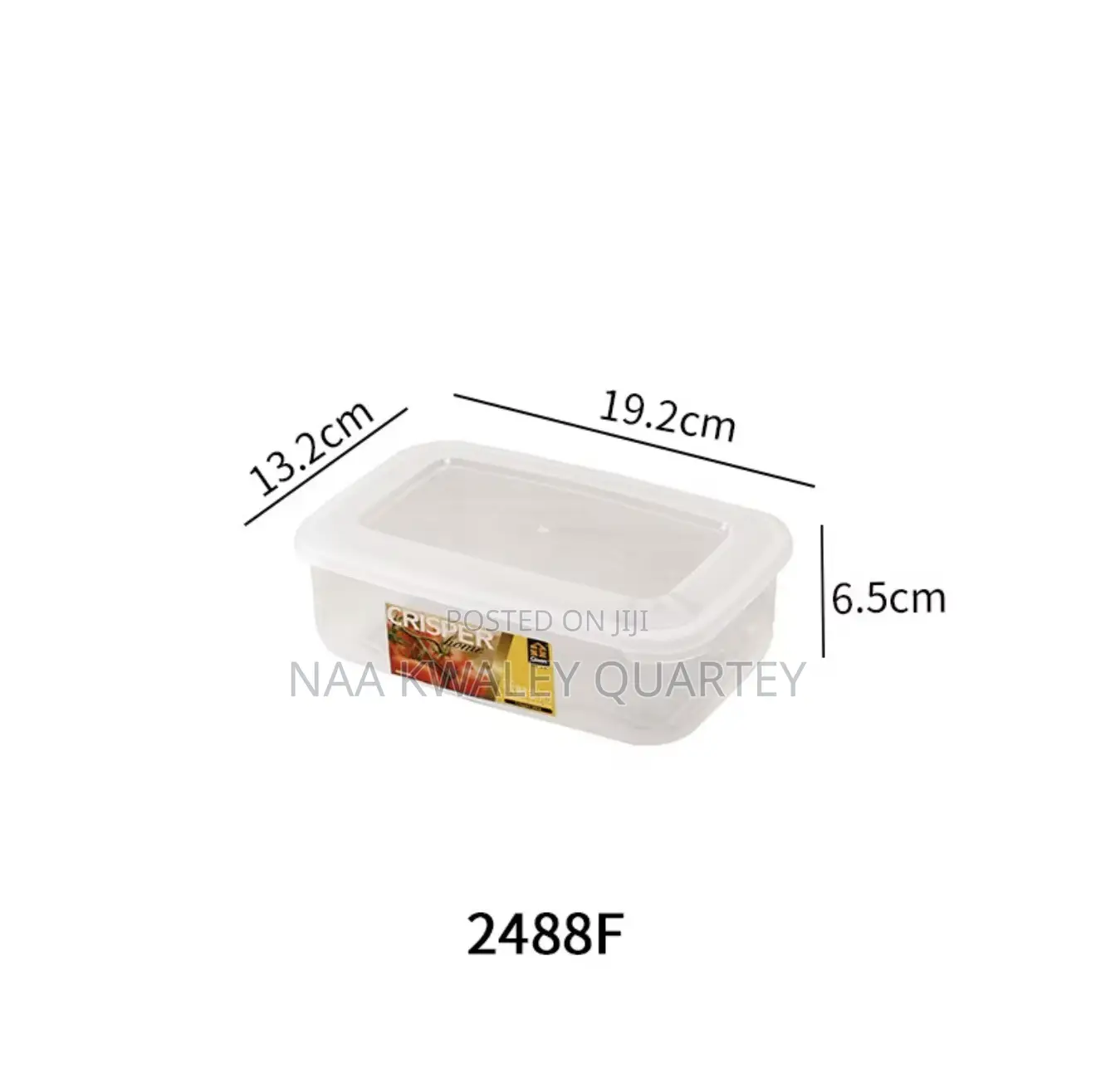 7pcs Crisper Plastic Food Containers