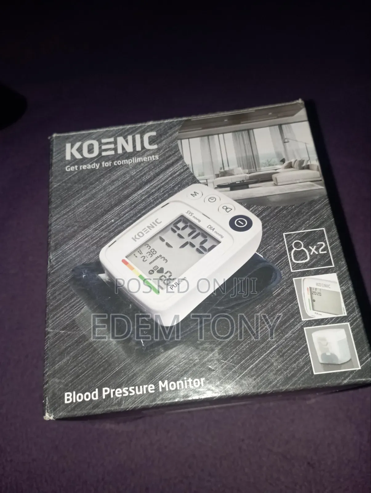 KOENIC KBP 1024 Wrist Blood Pressure Monitor