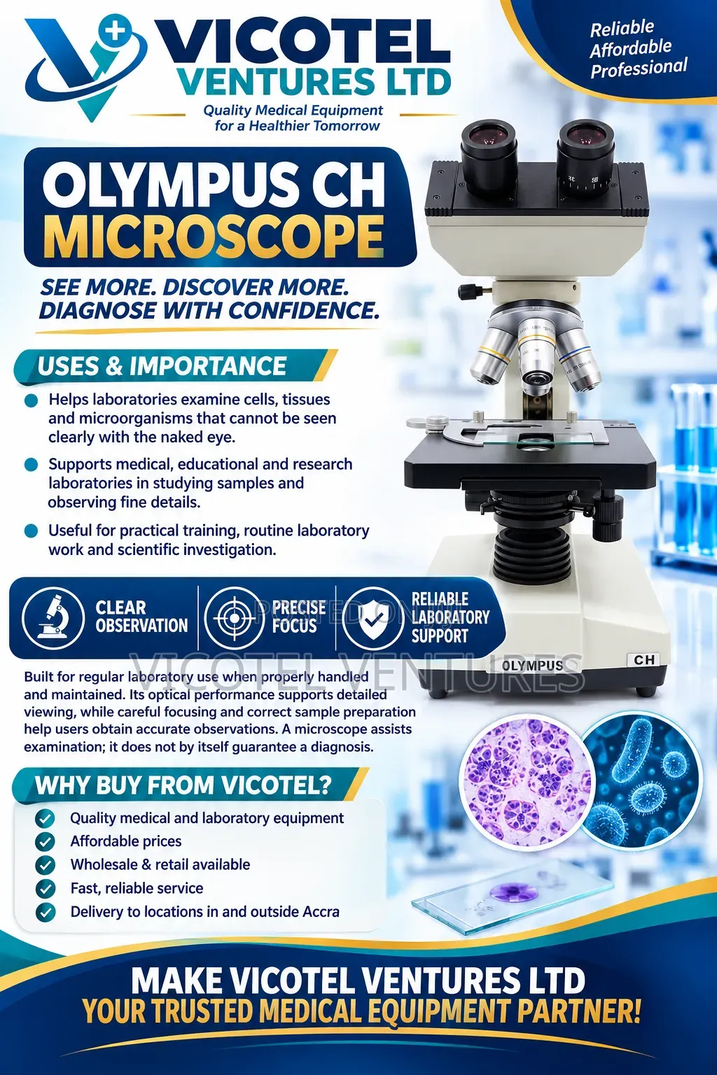 Microscope Olympus CH