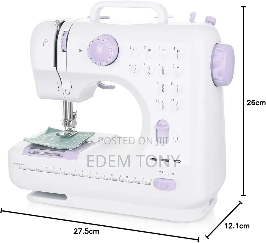 Emerio SEW-121820 Portable Sewing Machine for Kids & Beginners