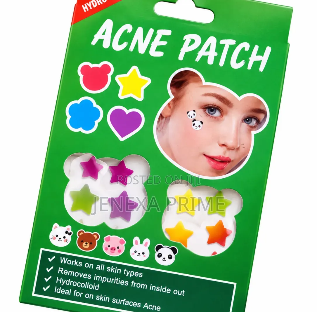 Green Colored Acne and Pimple Healing Patch