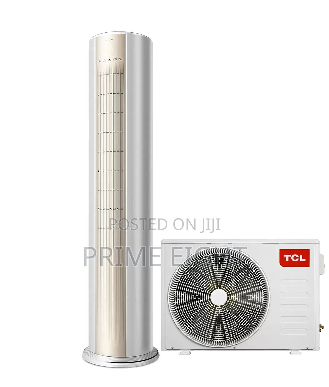 TCL 2.0HP R32 Round Floor Standing Tower (TAC-18CFD/MCI) Aircondition