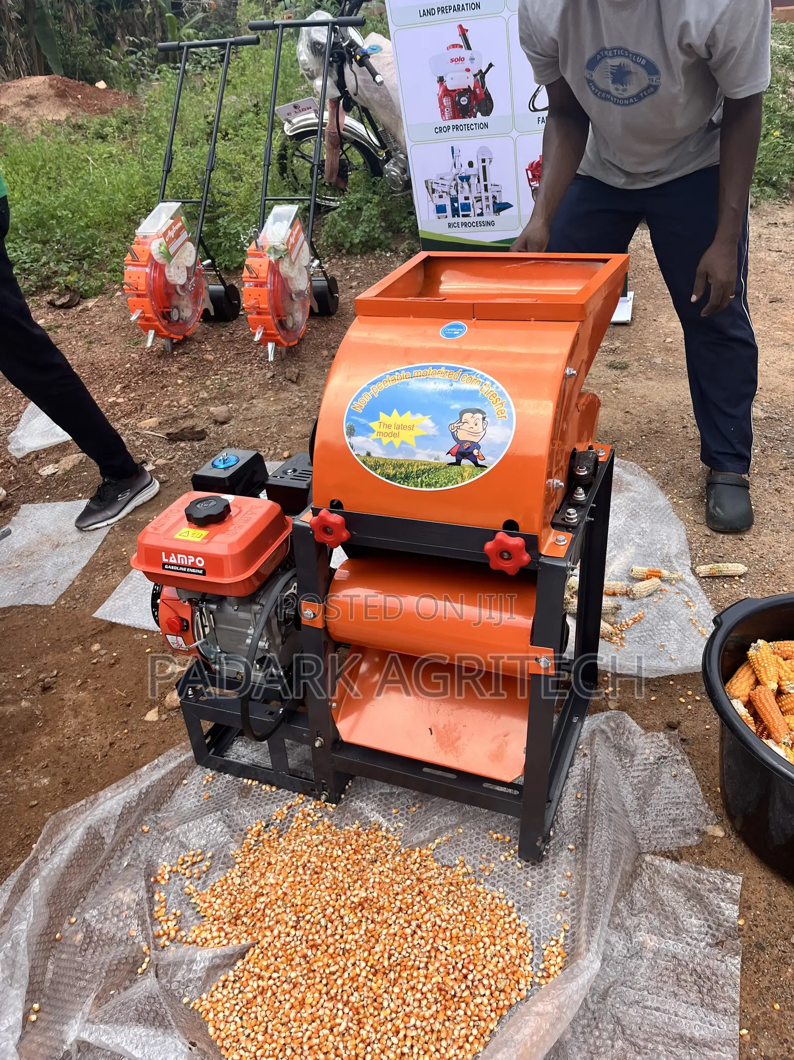 Powerful Maize Thresher Machine