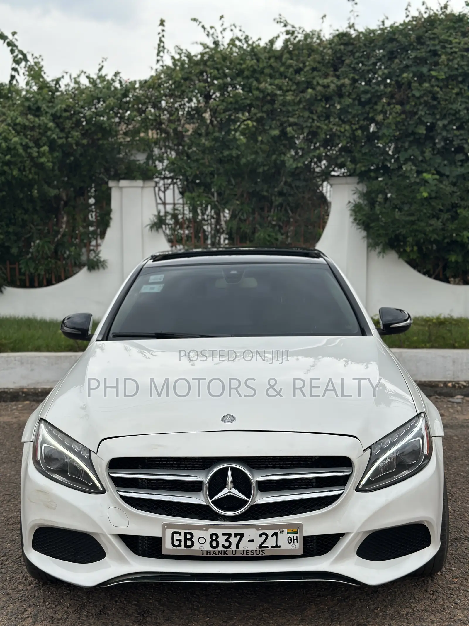 Mercedes-Benz C300 Luxury 4Matic Sedan AWD (2.0L 4cyl 7A) 2016 White