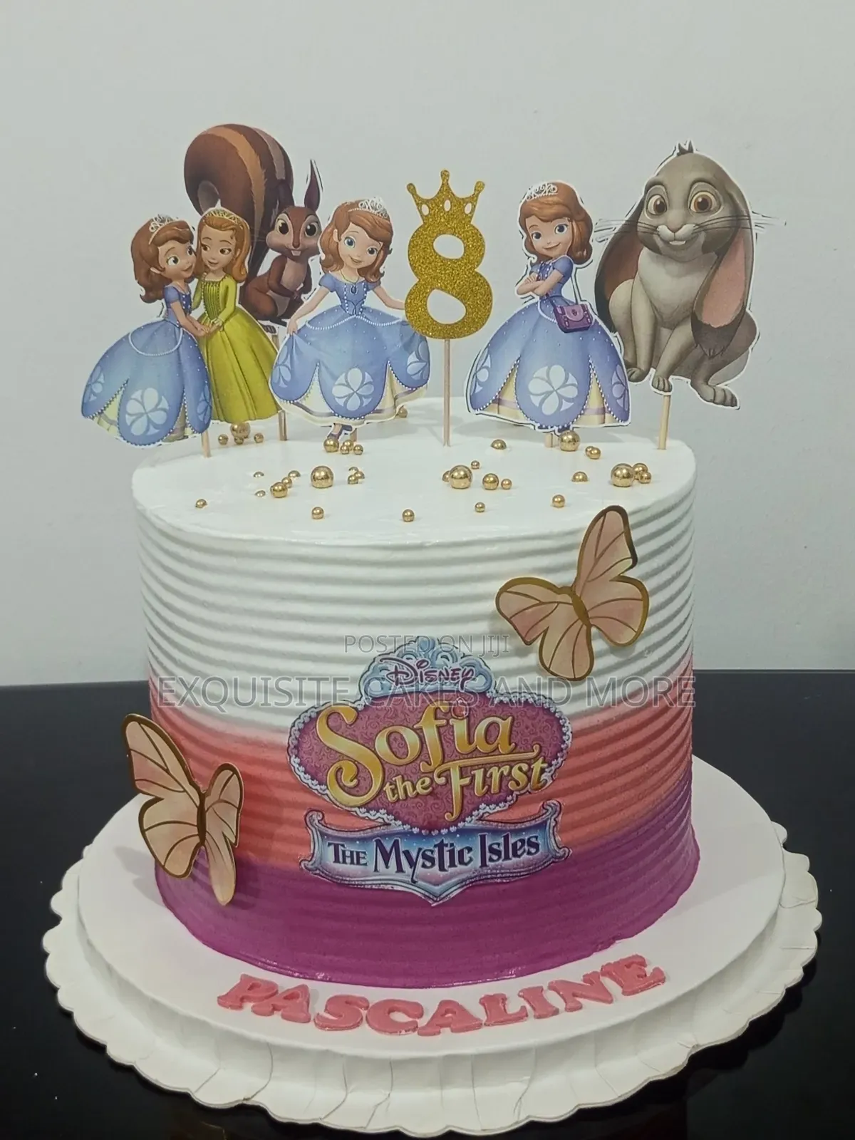 Sofia the First Character Cake