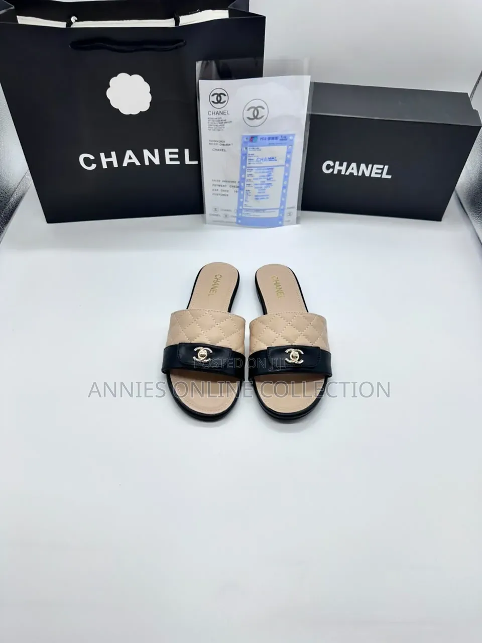 High Quality Designer Slippers in Box
