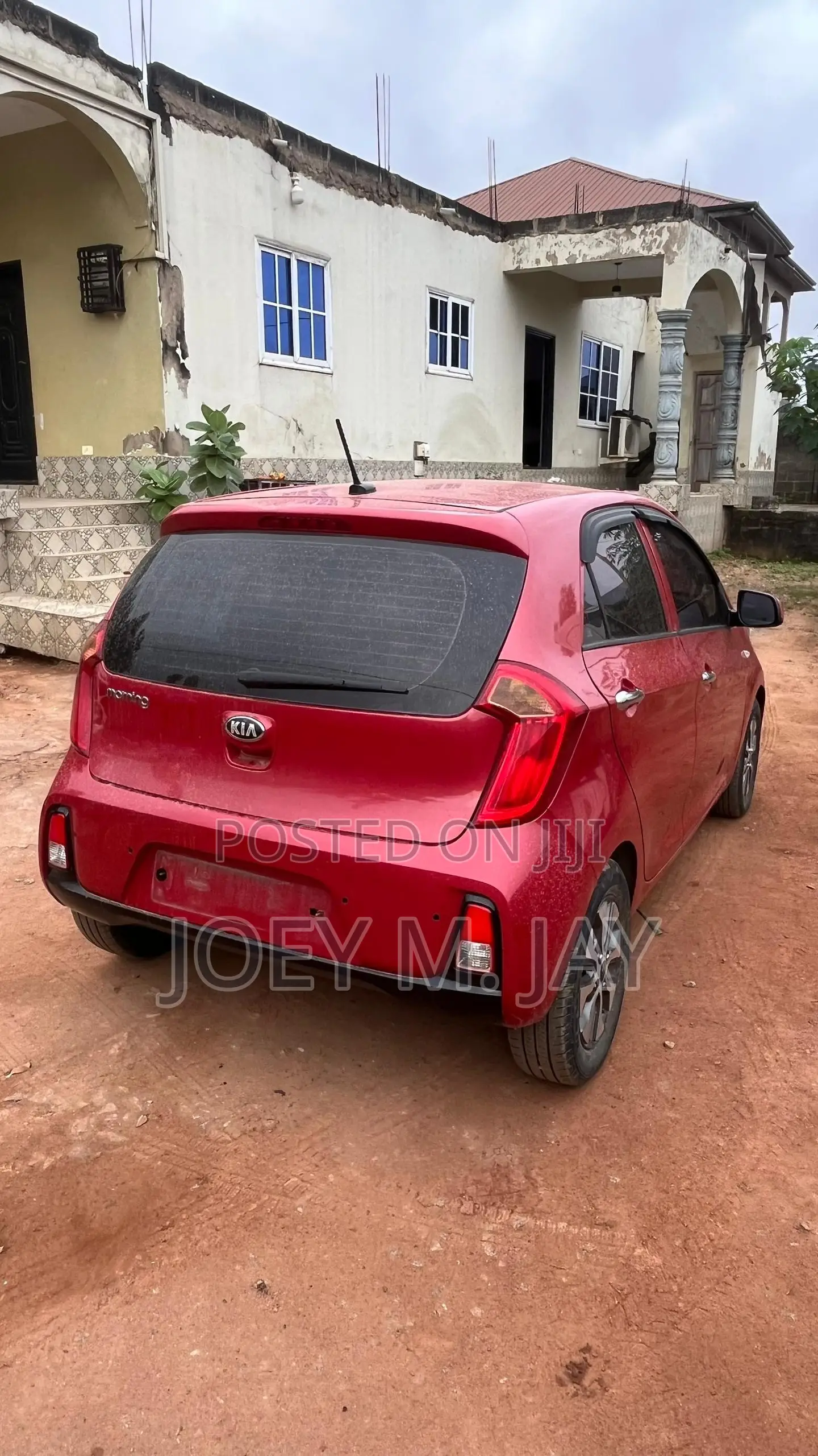 Kia Morning 2016 Red