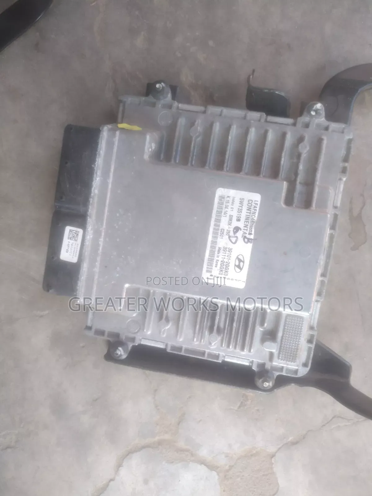 Hyundai/Continental Engine Control Unit (ECU / Brain Box)