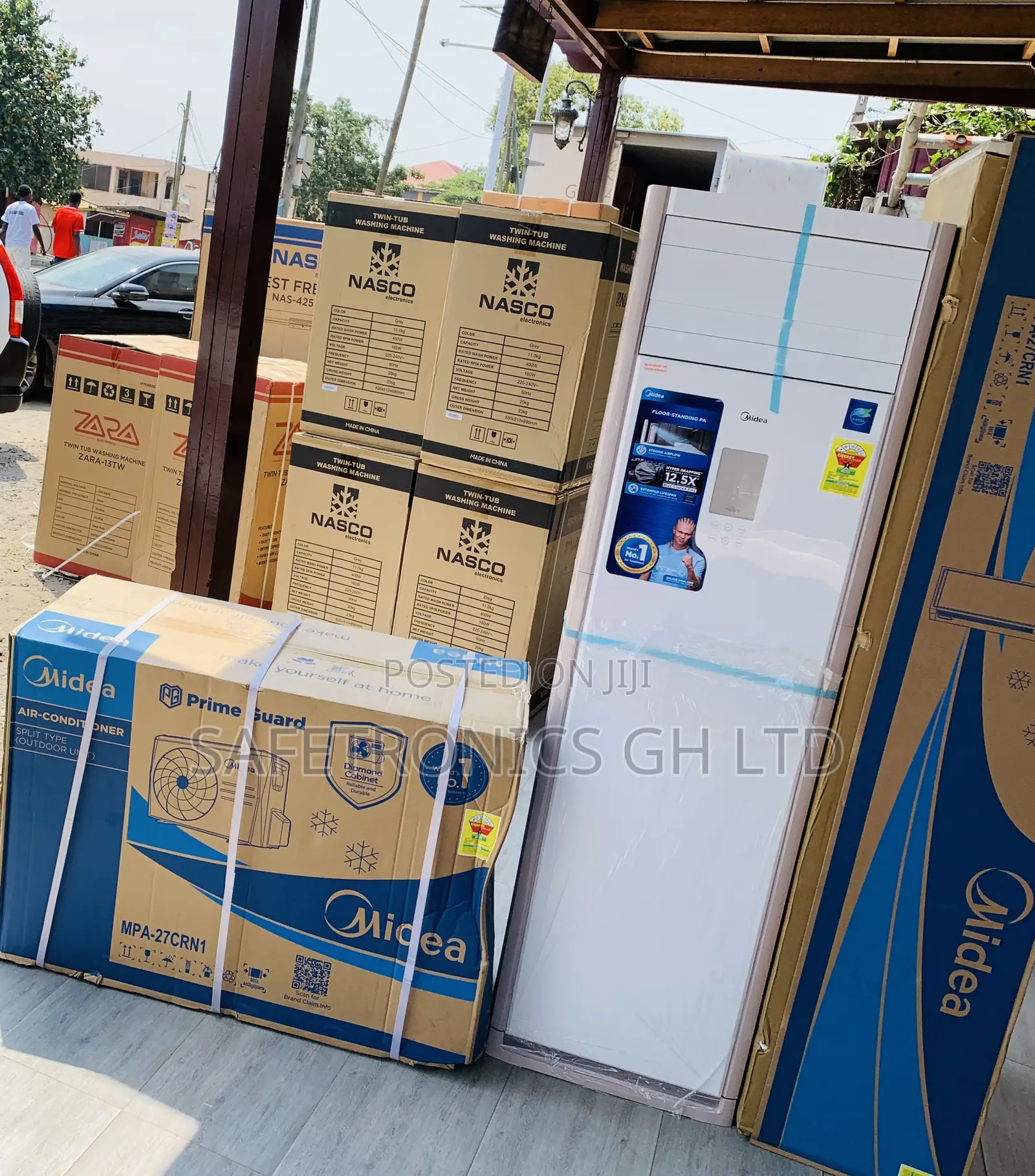 Super Cooling << 3.0 Horsepower Floor Standing Midea AC