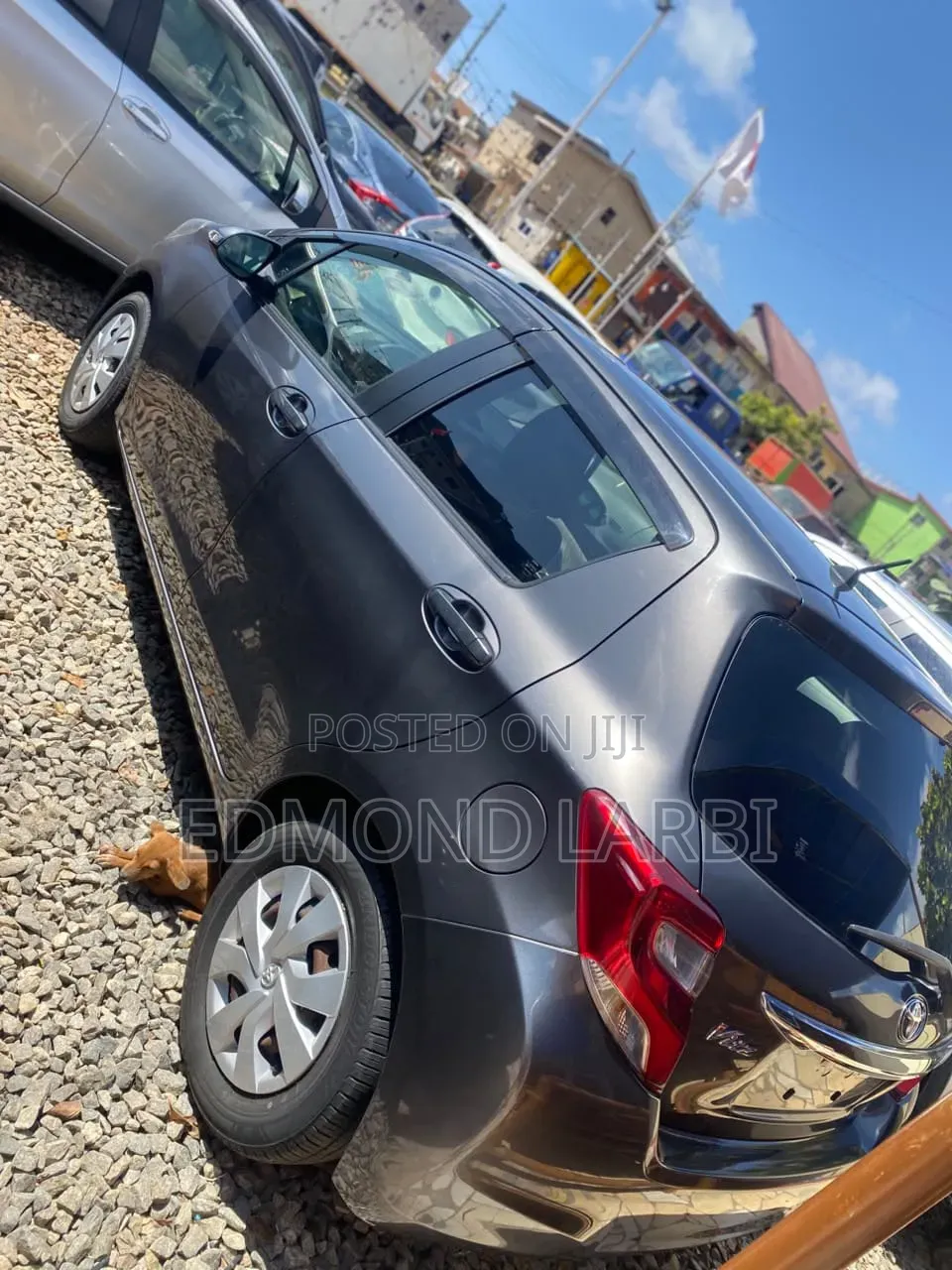 Toyota Vitz 2015 Gray