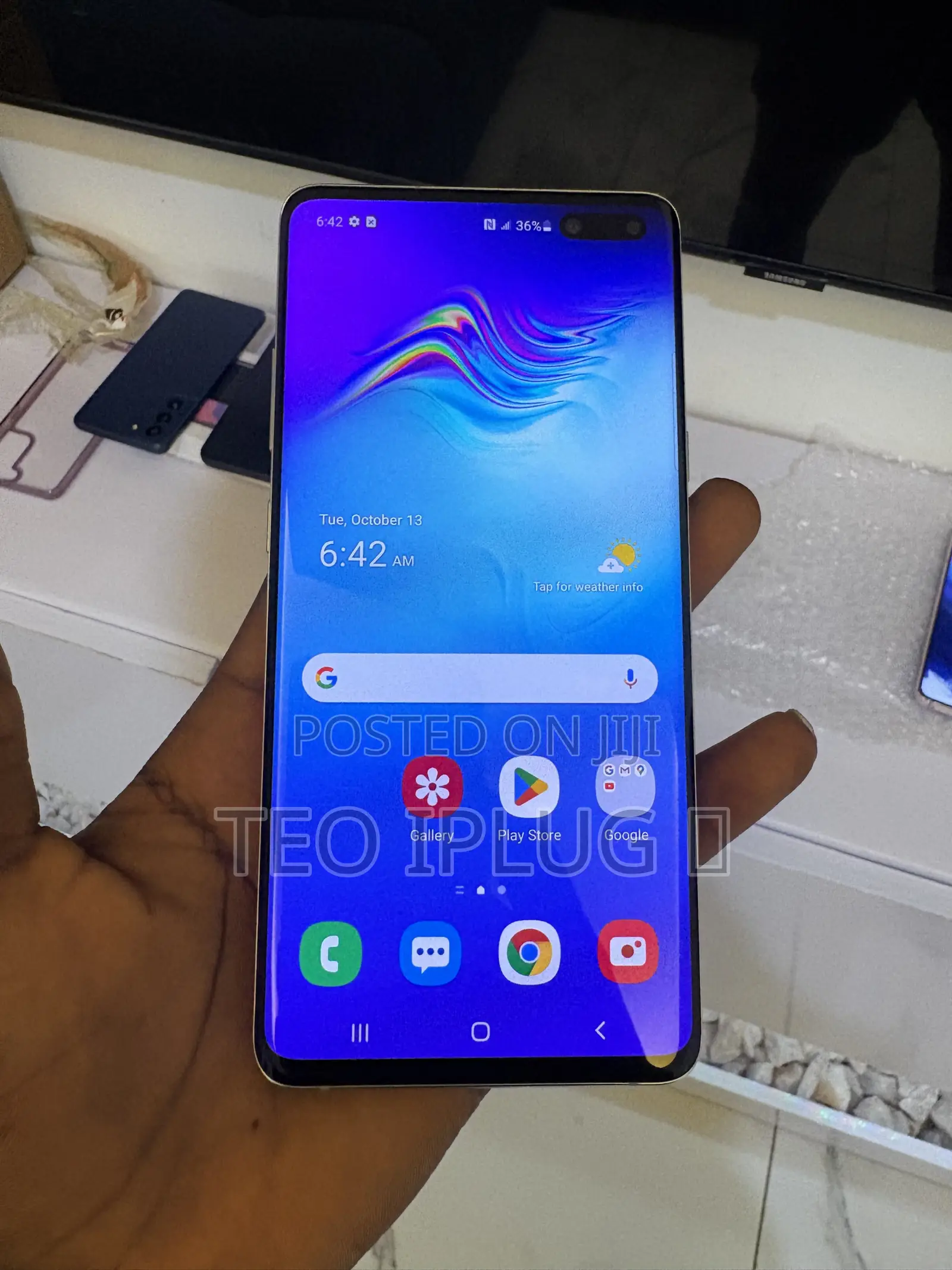 Samsung Galaxy S10 5G 256 GB Silver
