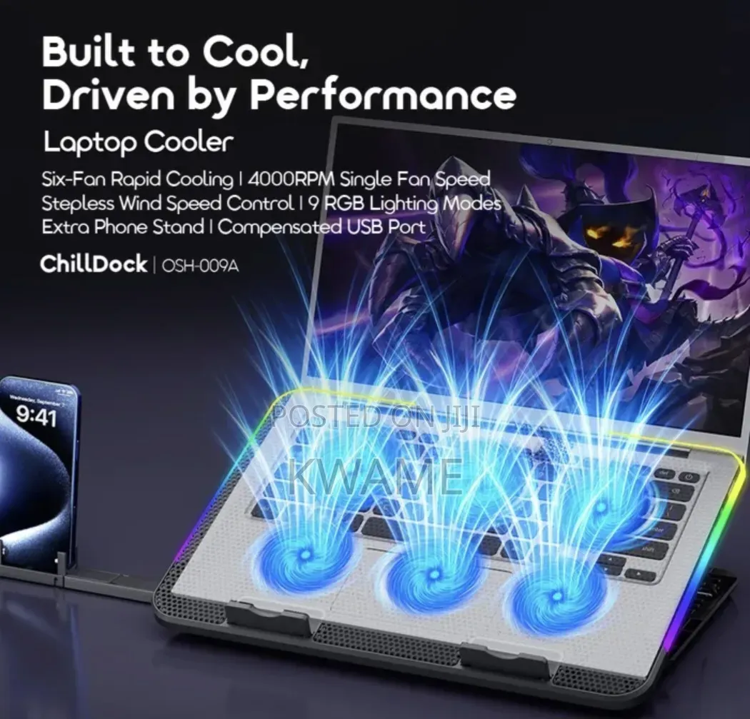Dual USB Ports Laptop Cooler