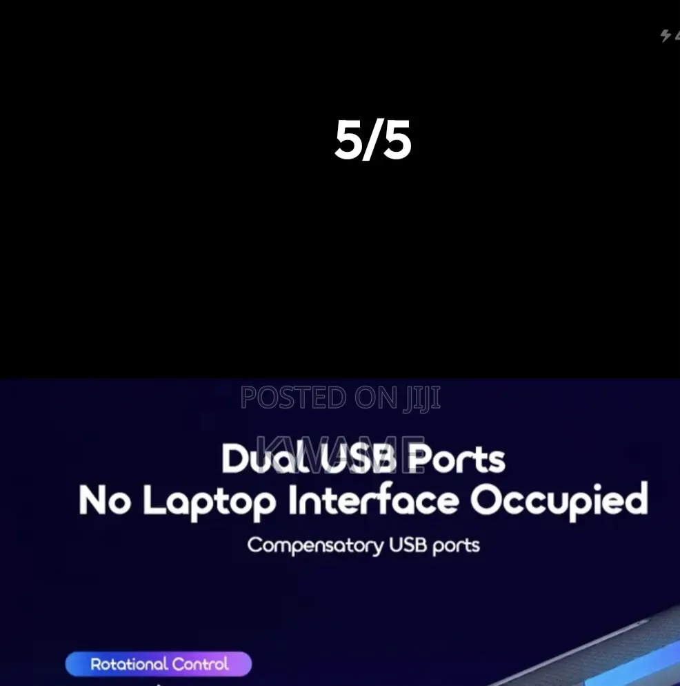 Dual USB Ports Laptop Cooler